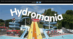 Desktop Screenshot of hydromania.it